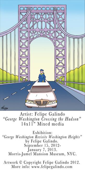 Felipe Galindo "George Washington Crossing the Hudson"